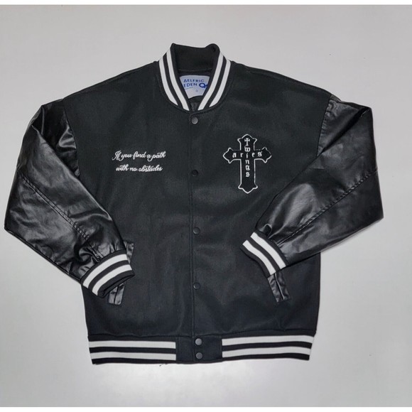 Aelfric Eden Varsity Jacket “Arieswings” Size Medium For Men, Fits Like Large - Picture 2 of 5